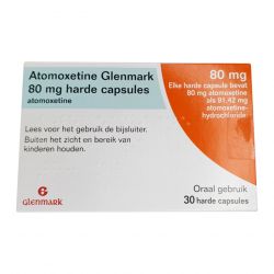 Атомоксетин 80 мг Европа :: Аналог Когниттера :: Glenmark капс. №30 в Черкесске и области фото